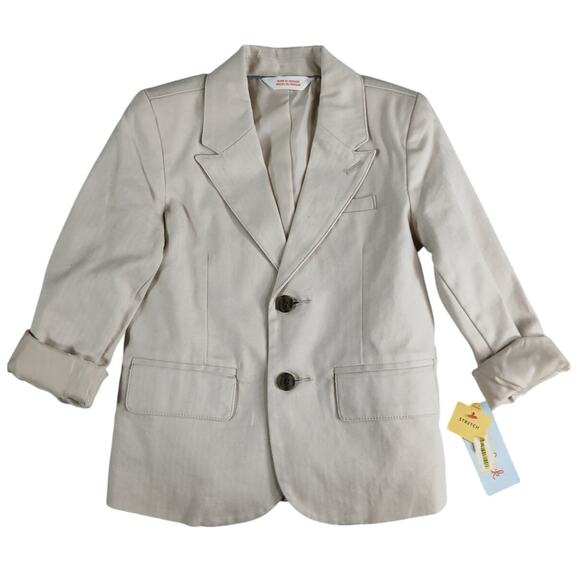 Cat & Jack Blazer Boys Size 4T Tan Sports Jacket Formal Suit NWT - Picture 1 of 9